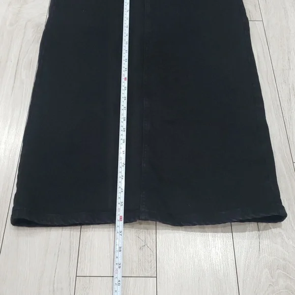 3/$65 RW&CO black denim skirt - Picture 8 of 8
